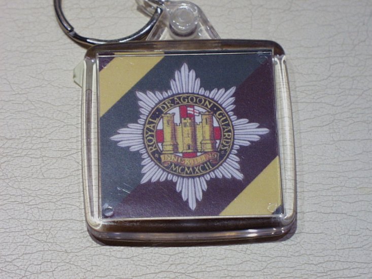 Royal Dragoon Guards key ring - Click Image to Close