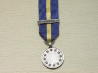 EU ESDP Concordia HQ & Forces miniature medal