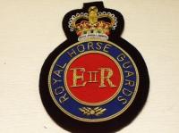 Royal Horse Guards Queens Crown blazer badge 139