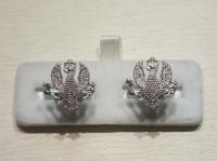 14th/20th Hussars enamelled cufflinks