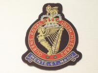 Queen's Royal Irish Hussars blazer badge