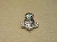 Northumberland Fusiliers white metal brooch