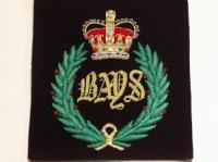 Queen's Bays (2nd Dragoon Guards) Queens Crown blazer badge 12