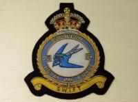 72 Squadron RAF KC blazer badge