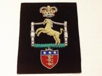 The King's Troop RHA (without Scroll) blazer badge