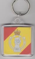 Royal Armoured Corps plastic key ring