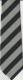 Queen's Regiment polyester striped tie