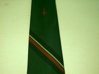 48 Commando polyester crested tie