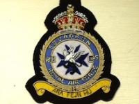185 Squadron KC wire blazer badge