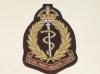 Royal Army Medical Corps Kings crown blazer badge