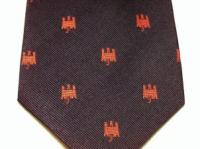 Royal Anglian Regiment silk crested tie