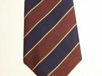 Indian Army polyester striped tie