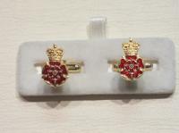 Queens Lancashire Regiment new design cufflinks