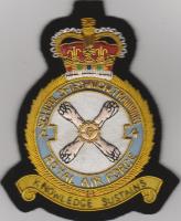 No 4 School of Technical Training RAF blazer badge