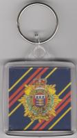 Royal Logistics Corps plastic key ring