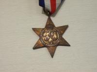 France & Germany star original full size medal