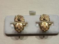 Royal Scots Fusiliers enamelled cufflinks