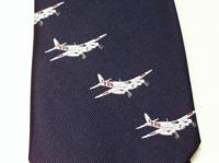 Mosquito motif polyester tie