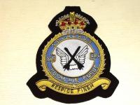 285 squadron RAF KC wire blazer badge