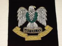 Royal Scots Greys (Silver Eagle) blazer badge 157