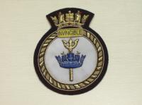 HMS Invincible blazer badge