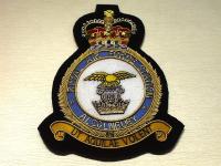 RAF Station Alcolnbury wire blazer badge