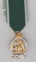 Royal Naval Reserve (RNR) Decoration GVI miniature medal
