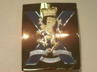 Royal Regiment of Scotland crossbelt plate