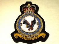 266 Squadron RAF QC blazer badge