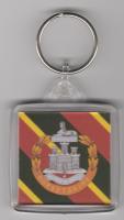 Dorsetshire Regiment plastic key ring