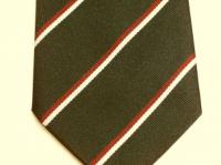 Staffordshire Regiment (The Prince of Wales') polyester striped