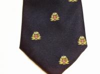 Merchant Navy (Cap Badge Motif) polyester crested tie 89