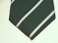 Queen's Own Highlanders polyester striped tie 102