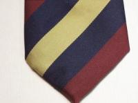 Royal Army Medical Corps (Equal Stripes) polyester striped tie