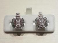 Kings Own Scottish Borderers Regiment enamelled cufflinks