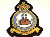 272 Squadron RAF KC wire blazer badge