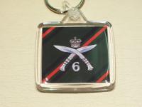 6th Gurkha Rifles key ring