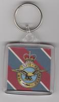 Royal Air Force plastic key ring
