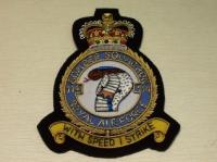 114 Squadron RAF QC blazer badge
