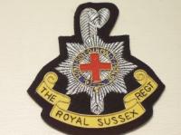 Royal Sussex Regiment blazer badge 159