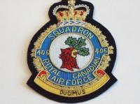 405 Sqdn RCAF blazer badge