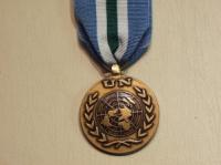 UN Tadjikistan (UNMOT) full sized medal