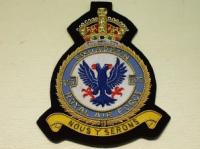 107 Squadron RAF KC blazer badge