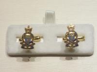 Royal Army Ordnance Corps enamelled cufflinks