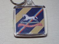 Queen's Own Hussars key ring
