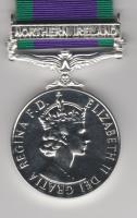 Northern Ireland full size copy medal
