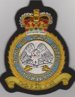 RAF Station Lossiemouth wire blazer badge