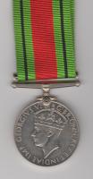 Defence Medal WW2 full size copy medal (superior quality)