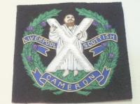 Liverpool Scottish blazer badge