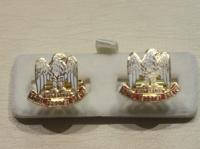 Royal Scots Greys enamelled cufflinks